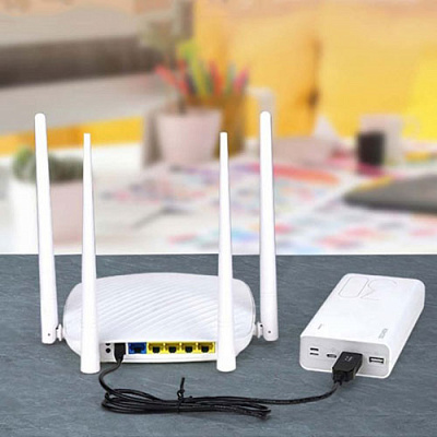 USB кабель для роутера с 5V на 9V 1А