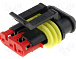 Роз'єм авто "Superseal 1.5" 3 pin (комплект)