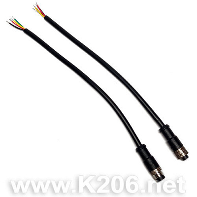 YCZXF-M9-6P Провод с разъемом 6pin IP67