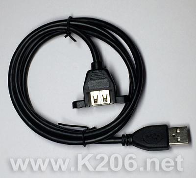 кабель USB A-на панель