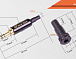 Rich Tech Jack 3.5mm 3pin Black