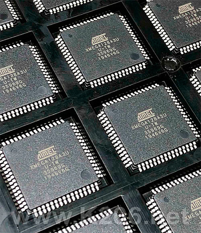 Мікроконтролер ATXMEGA128A3U-AU