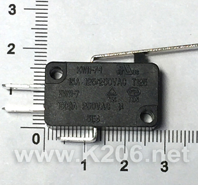 Микропереключатель MSW-02 / KW11-7-5