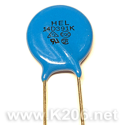 Варистор 14D391K