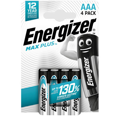 Батарейка Energizer Max Plus AAA/LR03 1.5V