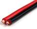 Кабель RED/BLACK RVB 2*0.3mm мідь