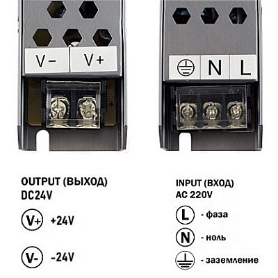 Блок живлення BPU-24-60 (24V60W)