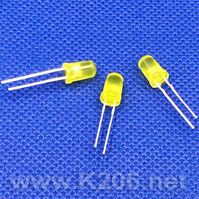 Світлодіод Жовтий Супер-яскравий 5mm