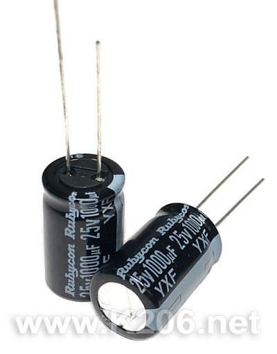 Конденсатор YXF-1000/25V Low ESR
