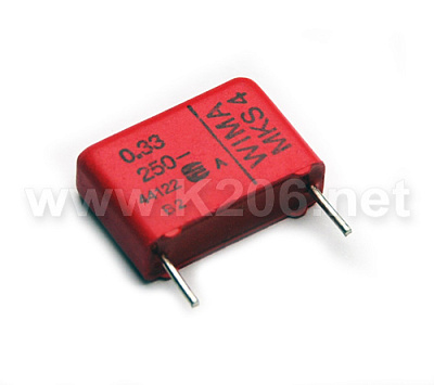 MKS4 0.33MKF/250VDC