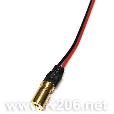 Лазер 6mm RED-650nm 5mW (крапка)