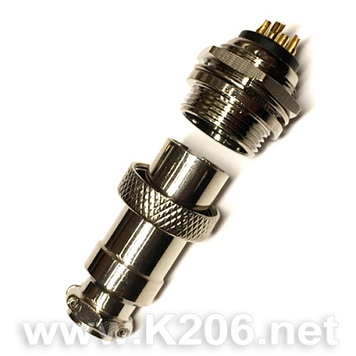 GX16-GOLD-4P (F+M)