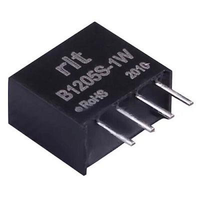 DC-DC перетворювач B1205S-1W (12V-5V)