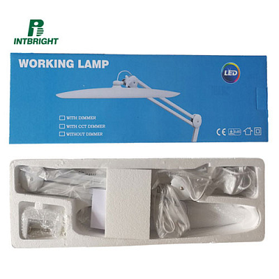 Лампа настольная 9501LED-7, 117 LED Серебро