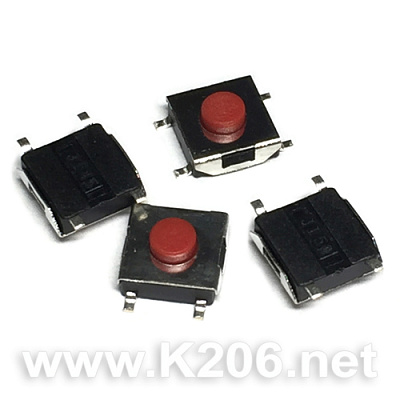 Кнопка SMD TS-E004 (6.2*6.2*3.1H)