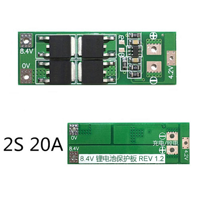 Плата защиты HW-391 (BMS-2S-20A)