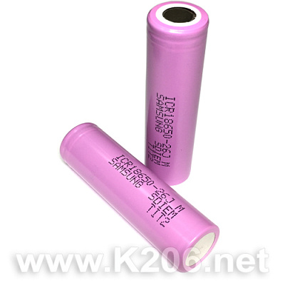 Акумулятор Samsung ICR18650-26J M 2600mAh