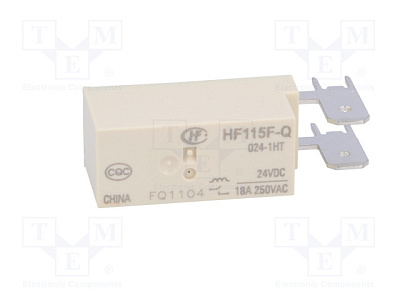 Реле HF115F-Q/024-1H