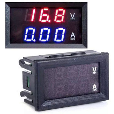 Вольтметр/амперметр 100V/10A-RB V2.0