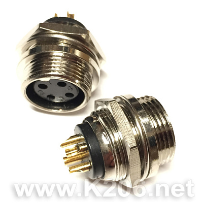GX16-GOLD-4P (F+M)