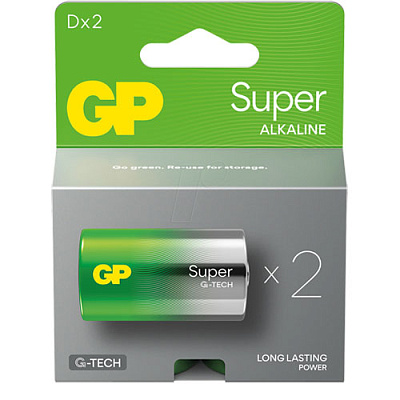 Батарейка GP Super 1.5V LR20 / D