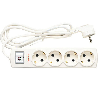 Удлинитель Magnetik MAG 4011-32, 4 розетки, 3м