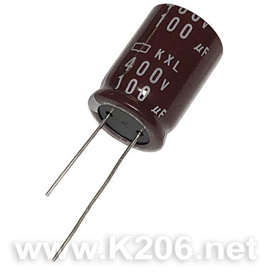 Конденсатор KXL-100/400V 105°C