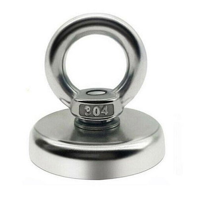 Неодимовый магнит с кольцом D25 N42