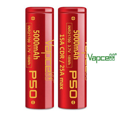 Акумулятор Vapcell INR21700 P50 5000mAh