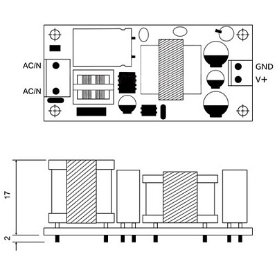 Блок живлення YS-U12S5H 5V 2A 10W