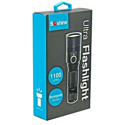 Фонарик Soshine TC18 USB