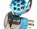 Кнопка антивандальна MP019S1/F11Z-12V-R/G-CMP