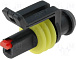 Разъём авто "Superseal 1.5" 1 pin (комплект)