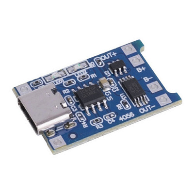 TP4056 TYPE-C+BMS Зарядний Li-Ion