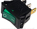 Перемикач KCD3-101V GREEN 15A-20A