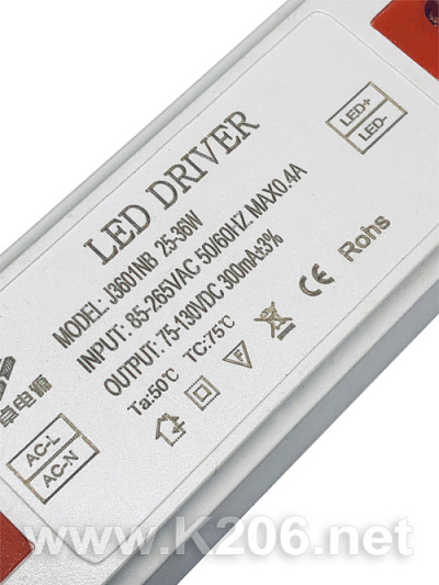 LED драйвер J3601NB 25-36W BOX