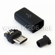 USB B MICRO-K/BLACK