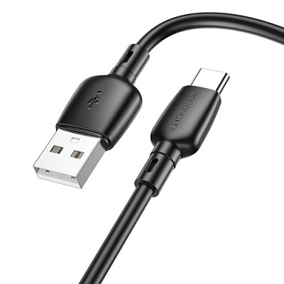 USB кабель BOROFONE-BX93 Type-C 1m Black