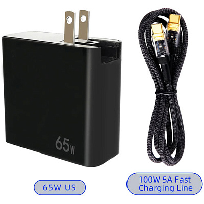 Адаптер живлення SEQURE PD65W 2*USB