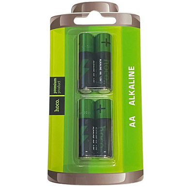 Батарейка Hoco Alkaline AA (LR6) 1.5V 4 шт