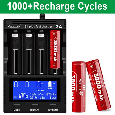 Акумулятор Vapcell INR18650 F38 3800mAh