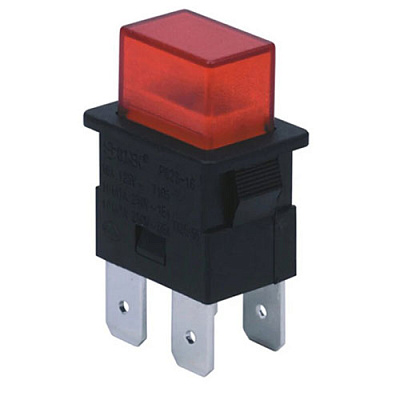 Кнопка PS23-16 RED