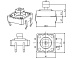 Кнопка тактовая TS-103T (12x12x7.3)
