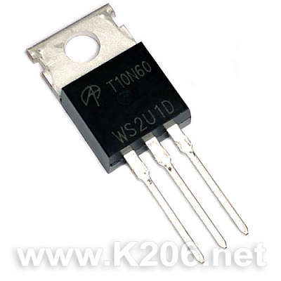 Транзистор N-Mosfet AOT10N60