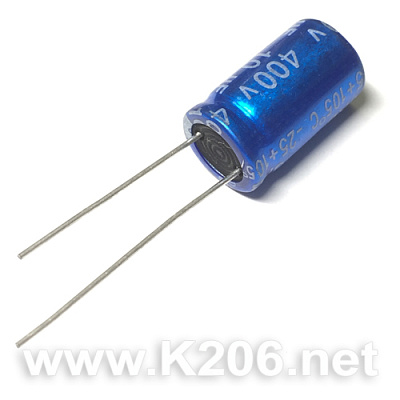 Конденсатор JRB-10/400V 105°C
