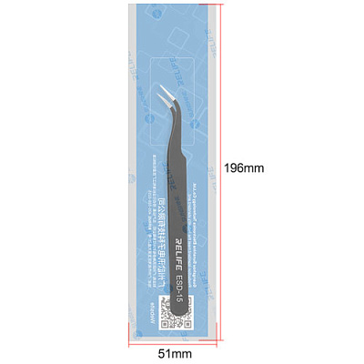 Пінцет RELIFE ESD-15 (122mm)
