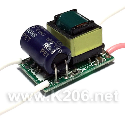 LED драйвер 1-2x3W
