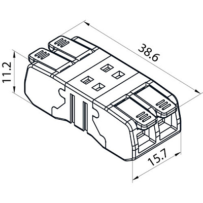 Клеммник 2PIN 106-006-0002-010 Horoz Electric
