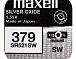 Батарейка Maxell Silver Oxide 379 SR521SW 1.55V