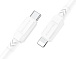 Кабель Type-C to iPhone Borofone BX81 1m White